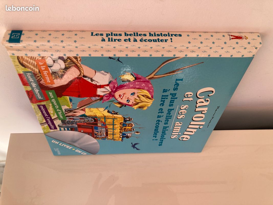 DVD EMBARQUEMENT IMMÉDIAT ET LIVRE CAROLINE ET SES AMIS P PROBST - Caroline à la ferme - aux sports d'hiver - fait du cheval - mène l'enquête - Pierre PROBST HACHETTE (image 14)
