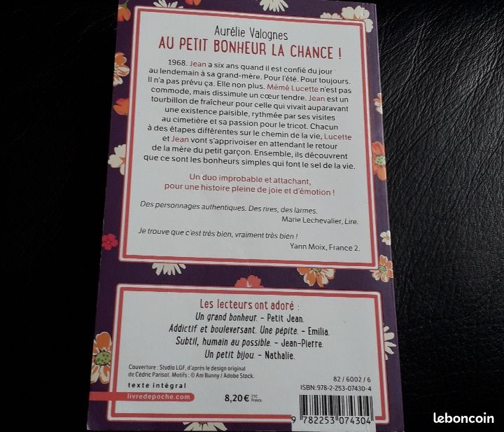 Livre de poche au petit bonheur la chance (image 2)