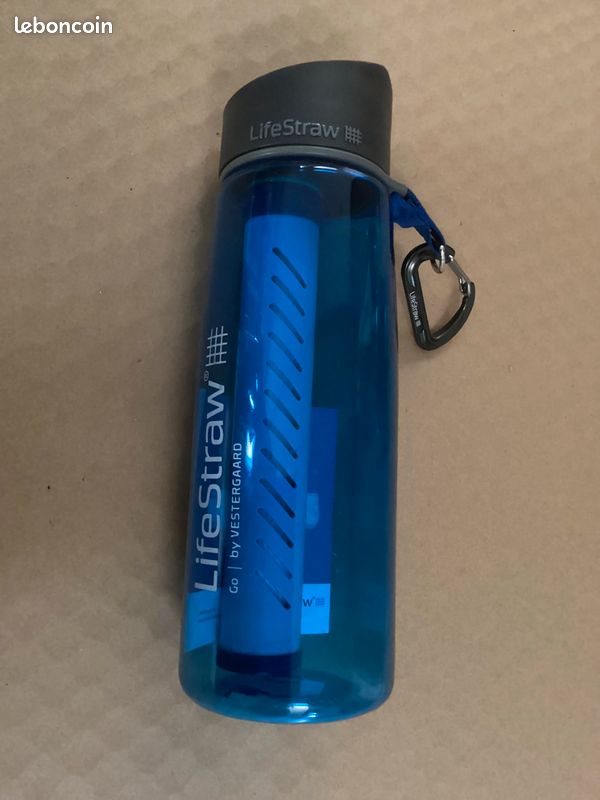 LifeStraw – Gourde Filtrante 22 Fl Oz, Blanche, Neuve Jamais Utilisée