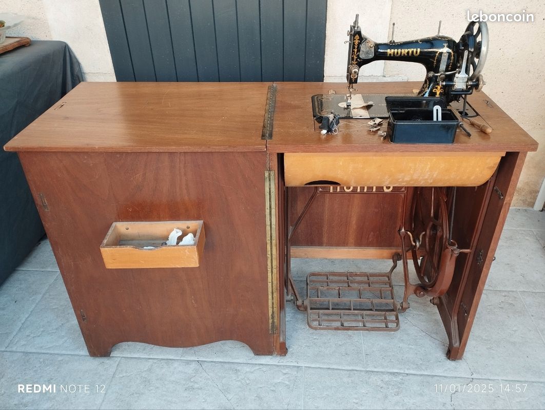 Ancienne machine à coudre (image 1)