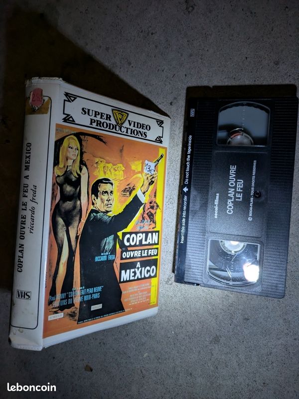 Vhs coplan ouvre le feu a Mexico - eurospy rare (image 1)