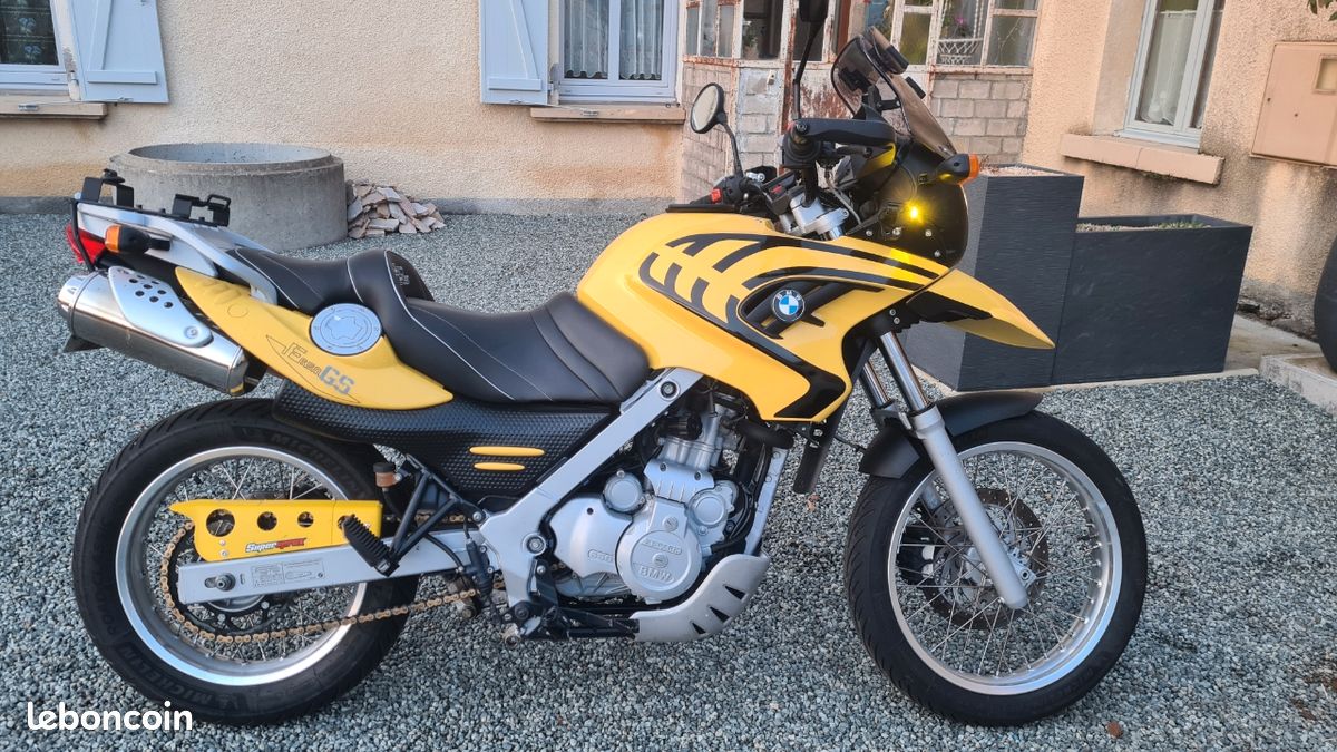 Carénage Avant Gauche Pour BMW F650 GS (2001-2006) - Occasion, Couleur Blanc