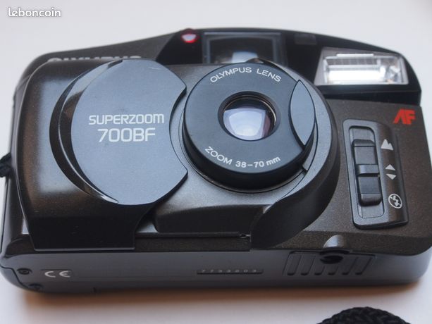 Appareil Photo Compact Olympus Superzoom 700XB - Zoom 38-70mm, Automatique, Vintage Années 80