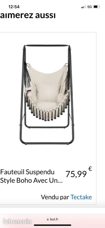 Fauteuil hamac (image 1)