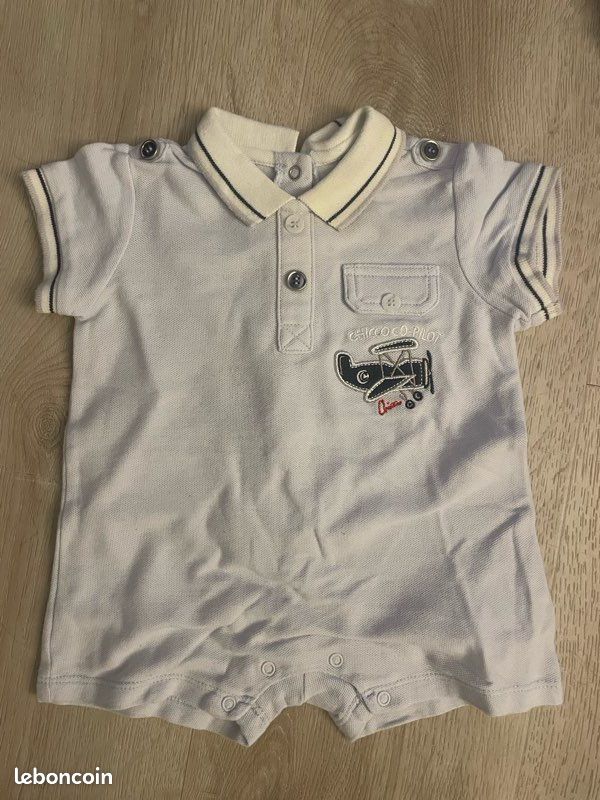 Gros lot vêtements bébé garçon 6 mois été / mi saison 55 pièces (image 5)