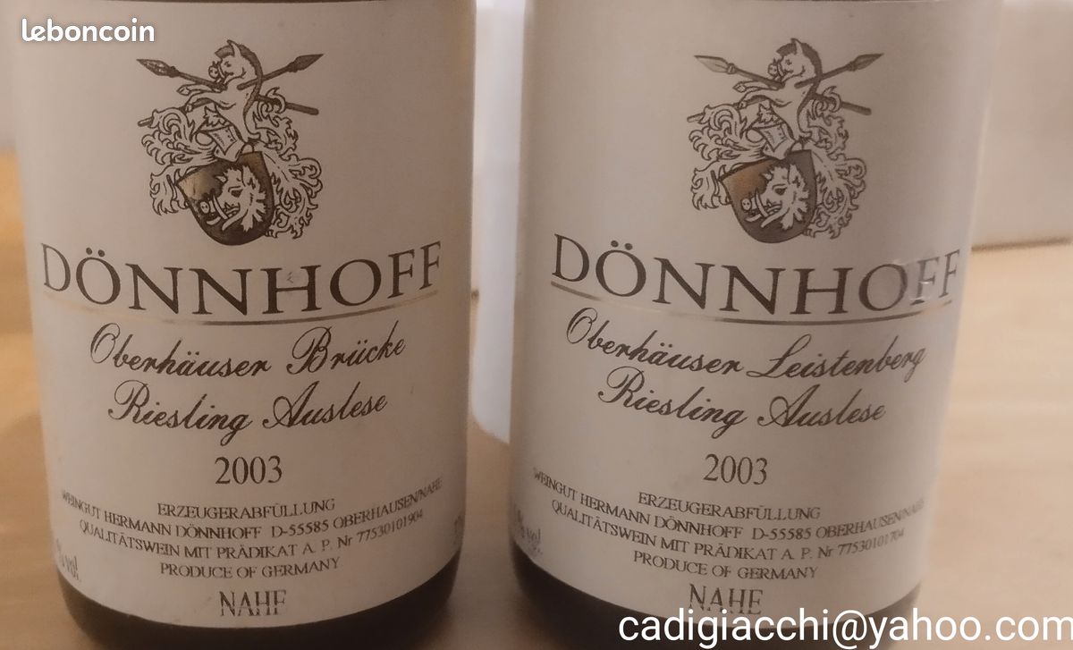 Divers vins Monbazillac, Jurançon, Vin de Constance, Vin Santo (image 5)