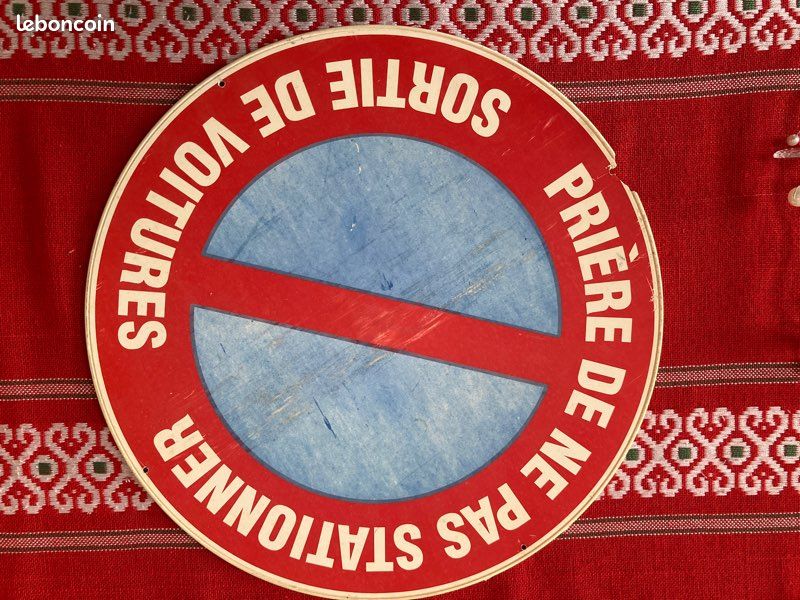Panneau « Prière de ne pas stationner « en pvc (image 1)