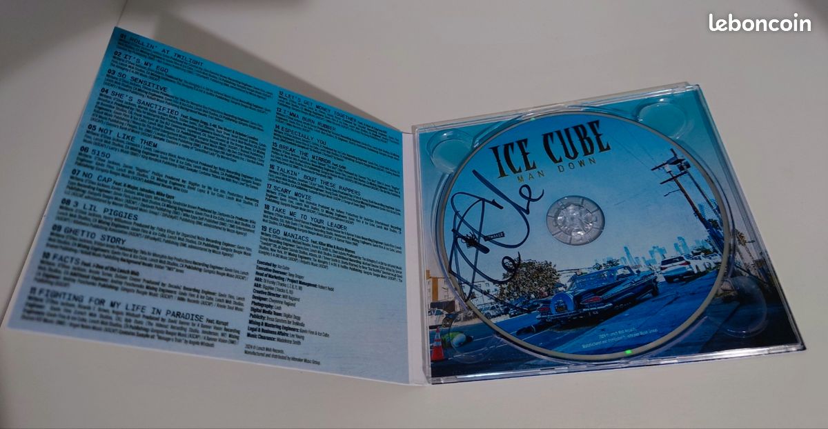 Rare* lot 2 cd ice cube Man down (sold out) / Man up (image 3)