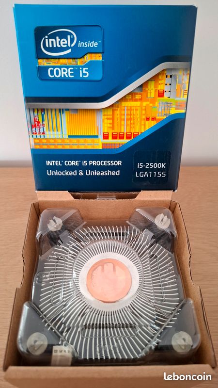 PROCESSEUR iNTEL CORE I5-2500K - Ordinateurs