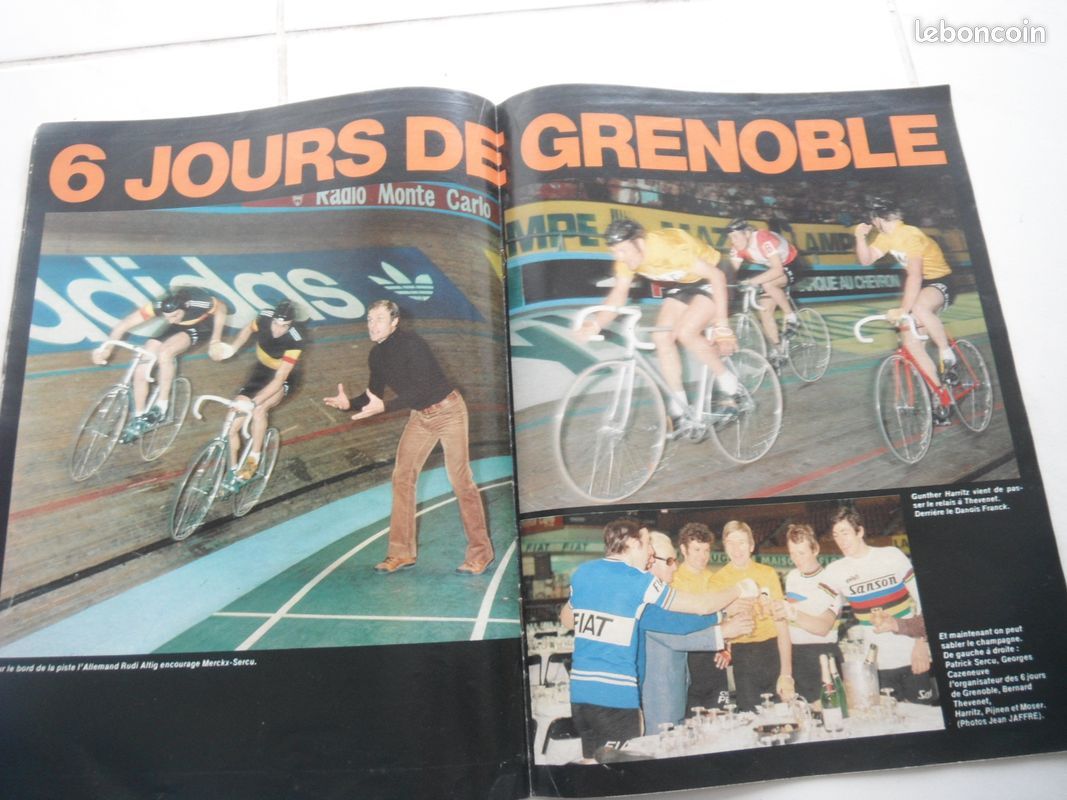 Vintage 1977 MIROIR DU CYCLISME Le Magazine