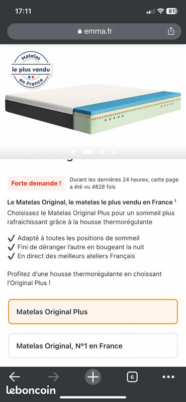 Matelas Emma (image 1)