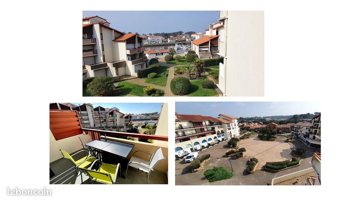 Capbreton port de plaisance, Beau T3, 4 à 5 personnes, 2 CH, Wifi, parking, piscine, 5 vélos (image 3)