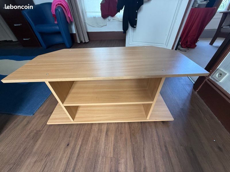 Meuble bas de TV en bois (image 2)
