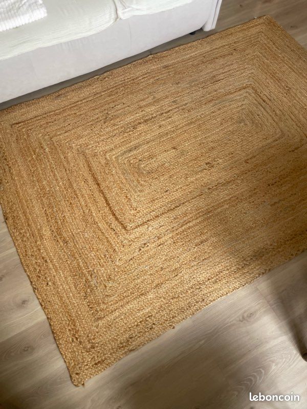 Grand tapis tressé (image 1)