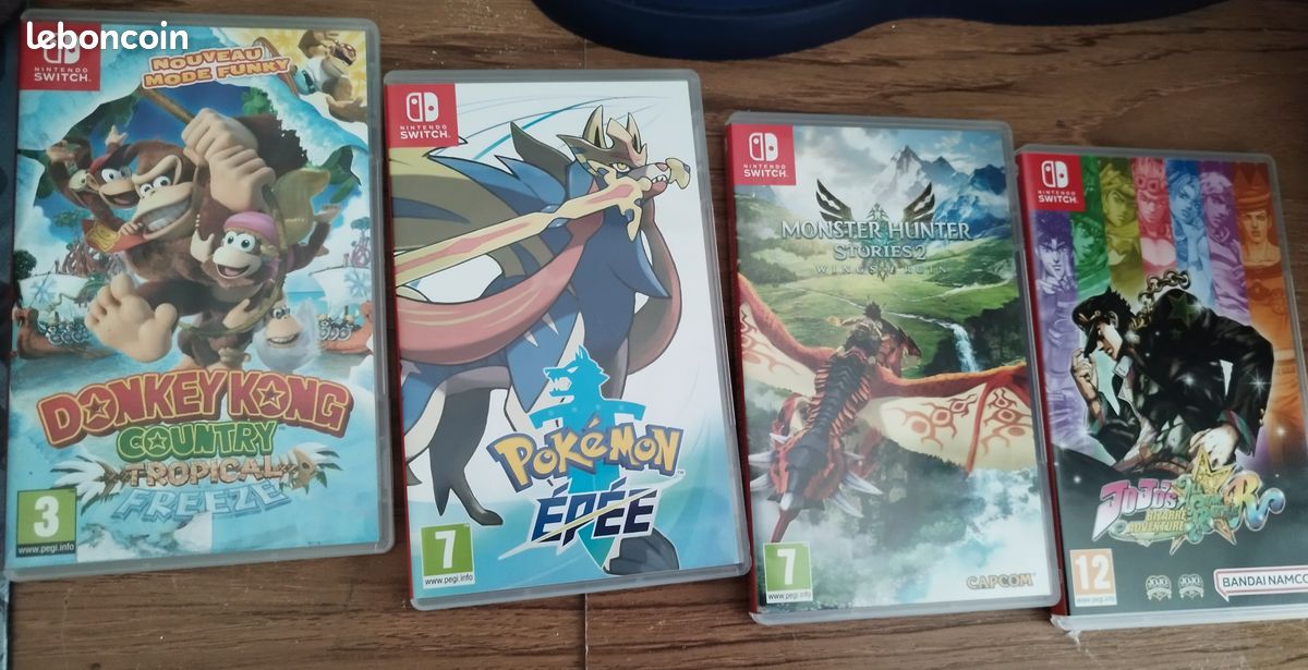 Jeux switch pokémon et autres (image 1)