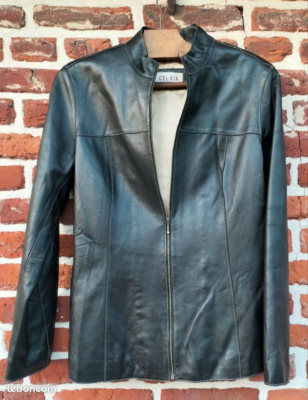 Veste en cuir d'agneau (image 2)