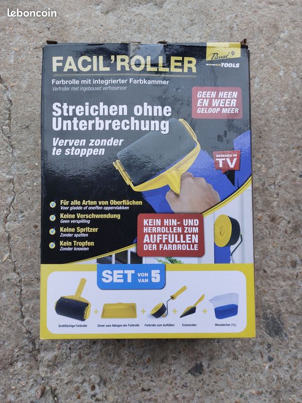 Kit rouleaux de peinture rechargeable (image 1)