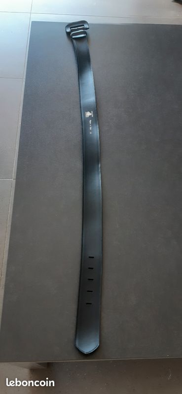 Ceinture bleu- marine made in italy (image 1)