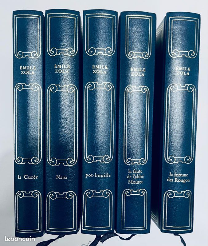 Collection de 5 livres : Émile Zola (image 2)