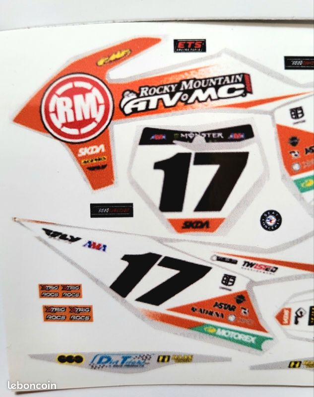 Kit déco motocross miniature (image 2)