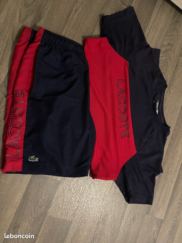 Ensemble Lacoste homme taille M original (image 1)