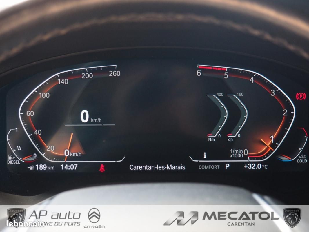 BMW X3 III sDrive18d 150ch xLine BVA8 (image 12)