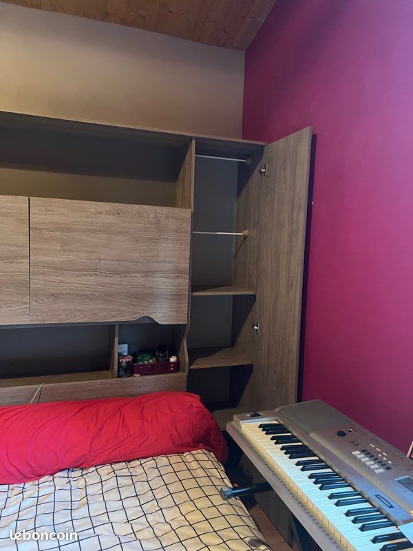Vente lit pont + armoire (image 1)