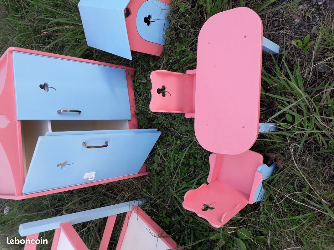 Mobilier poupées bois (image 2)