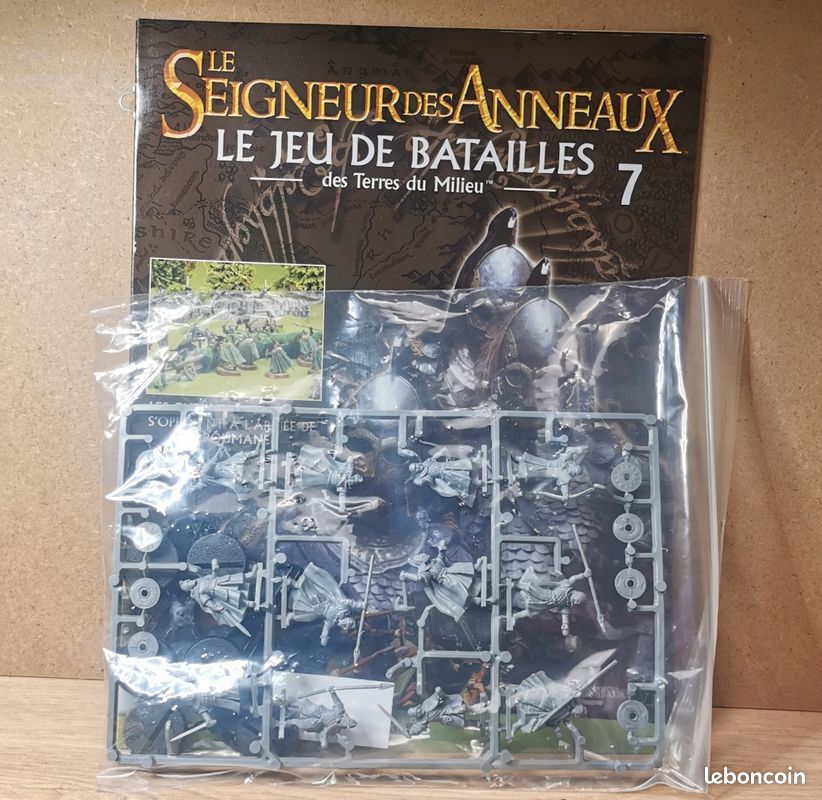 Warhammer Seigneur des Anneaux Edition Atlas 2003 10 guerriers du Rohan (image 1)
