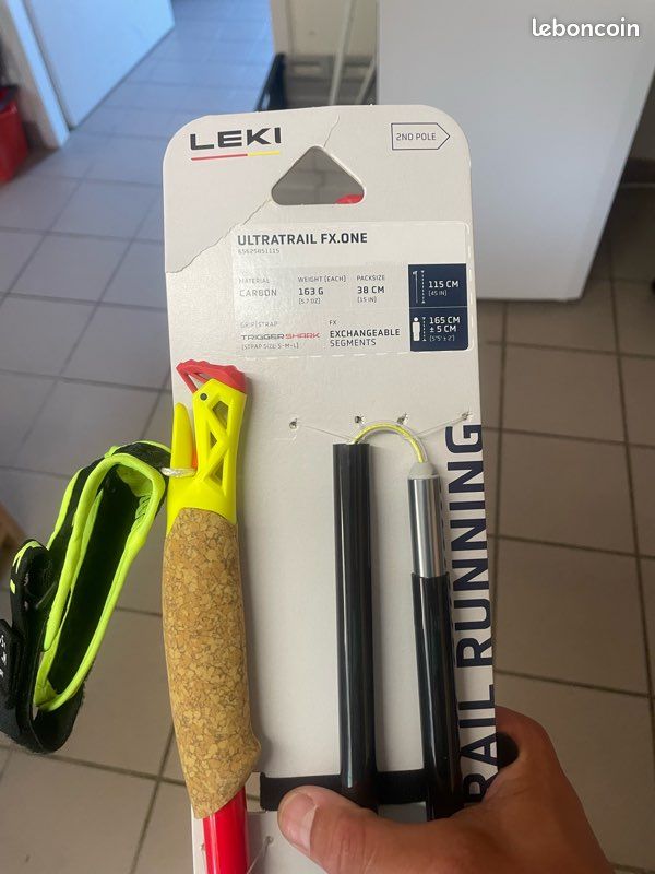 Bâtons Leki FX One ultra trail taille 115 (image 2)