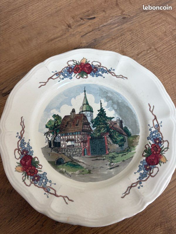 7 assiettes OBERNAI (image 2)