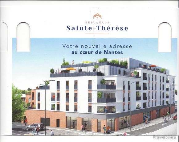 Location appartement T3 sans vis-à-vis ST Thérèse Nantes avec terrasse et garage