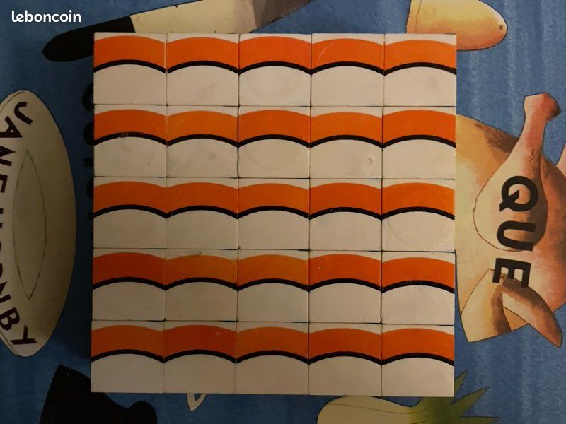 Puzlasco CERCLES & POINTS puzzle de cubes casse-tête France vintage 70 80 - Jeux & Jouets