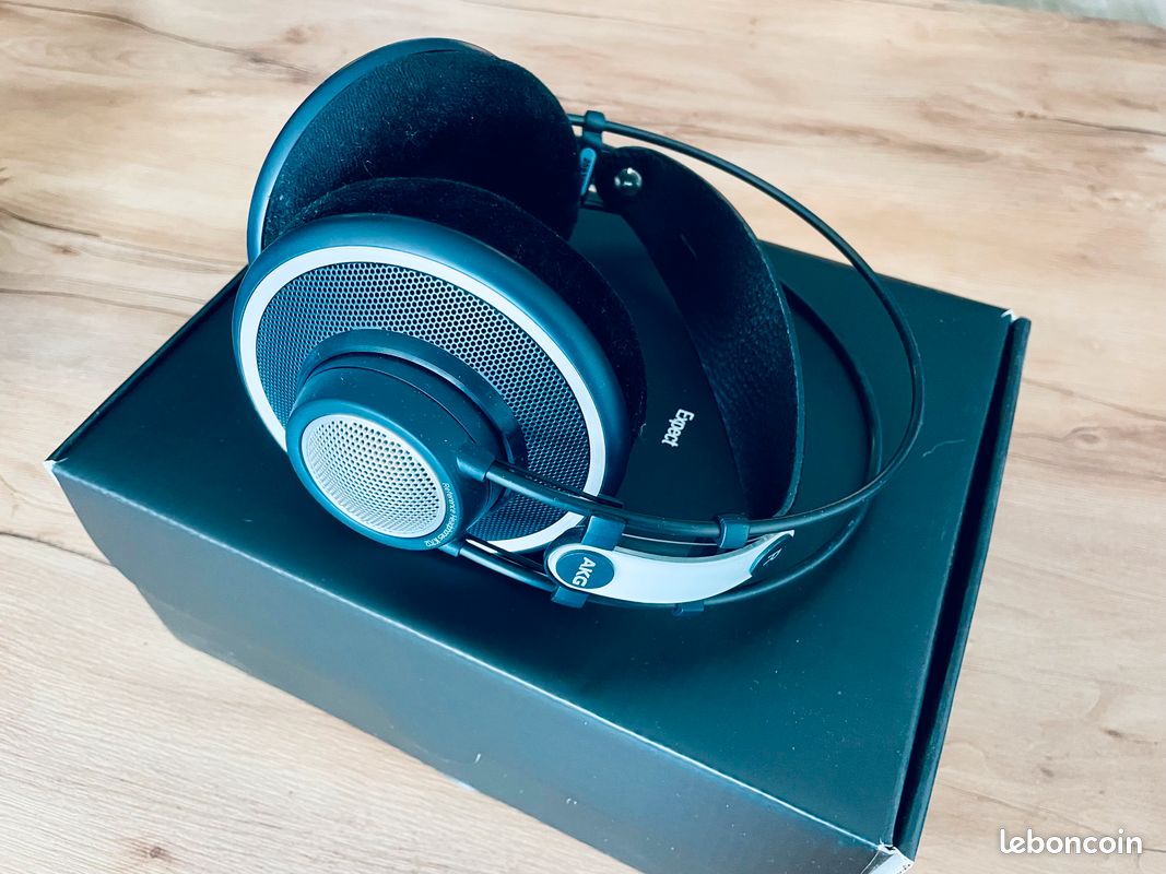 Casque studio (édition, mixage, mastering, monitoring) AKG Q 701 signature Quincy Jones - Photo, audio & vidéo