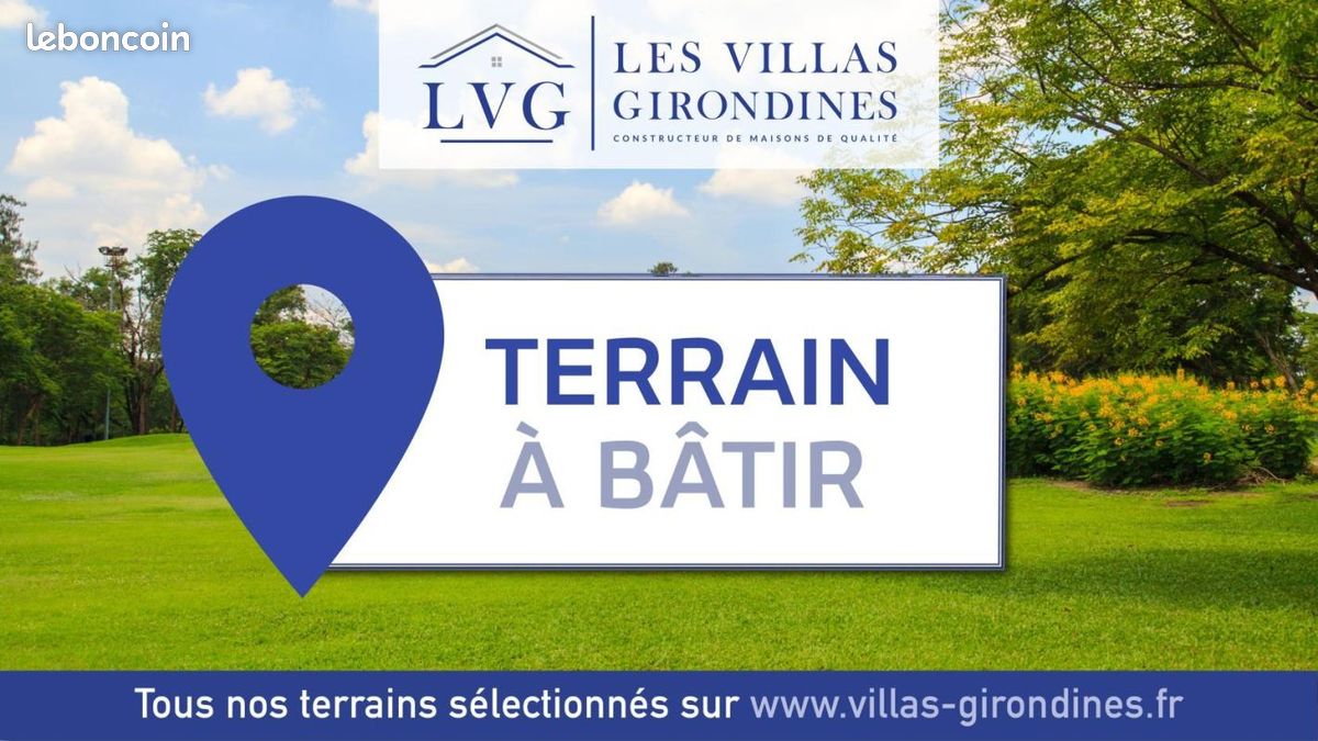 Terrain 600 m² Gauriaguet · 69 000 €