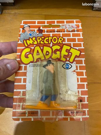 Inspecteur Gadget Bandai Popy 1983 Lot Accessoires Originaux Loose Etat
