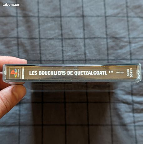 Jeu PS1 Les Boucliers De Quetzalcoatl Version Française Complète - Bon état, Boîtier Et Notice