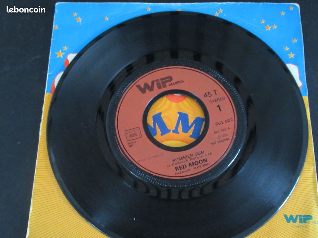 Vinyle 45 T Red Moon (image 3)