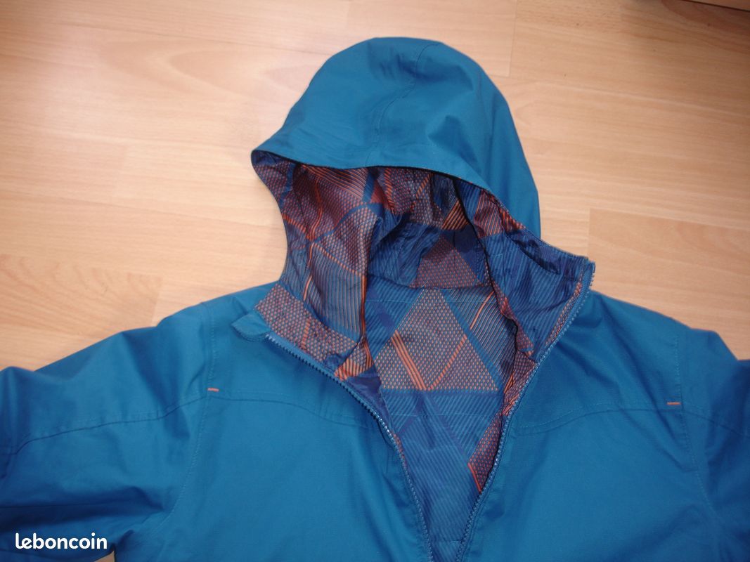 Veste Polaire Quechua Garçon – 8-9 Ans – Bleue – Très Bon état