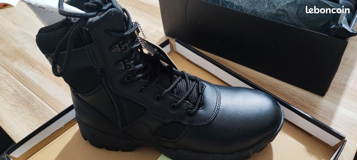 Chaussures Cuir Nylon Zips GK PRO JAMAIS Taille 45