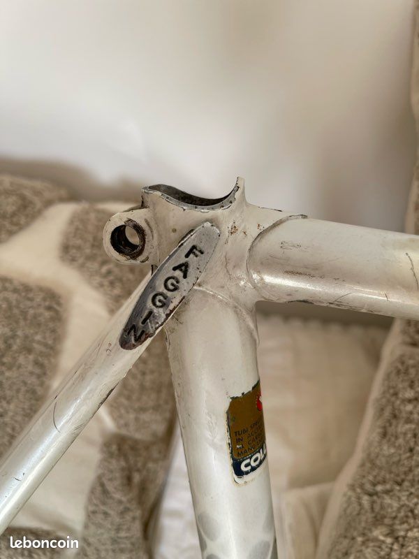 cadre FAGGIN mod.King Columbus vintage bike Frame fork no Faggin
