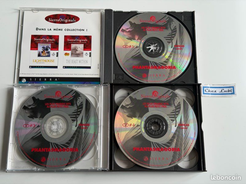 Phantasmagoria (Sierra Originals) - PC - FR - Avec Notice (image 4)
