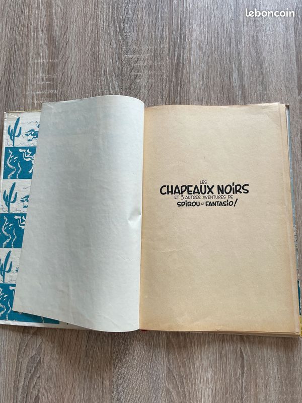 BD Spirou Les chapeaux noirs EO belge 1952 (image 11)