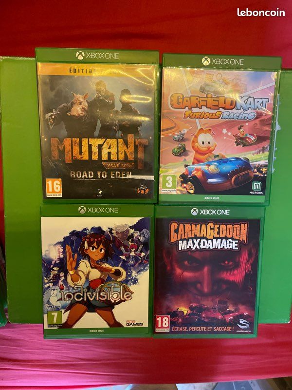 Lot De 12 Jeux Xbox One En Français - Bon état, Boîtiers Avec Traces D'étiquettes