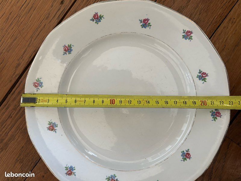 2 assiettes plates Rosita (image 11)