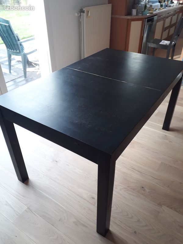 Table IKEA STEFAN LANEBERG avec 2 rallonges (image 1)