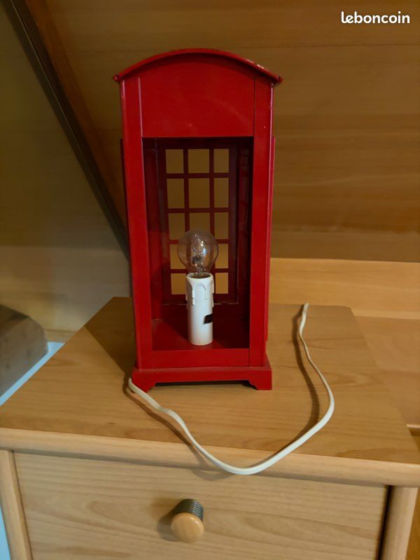 Lampe cabine téléphone anglaise (image 1)