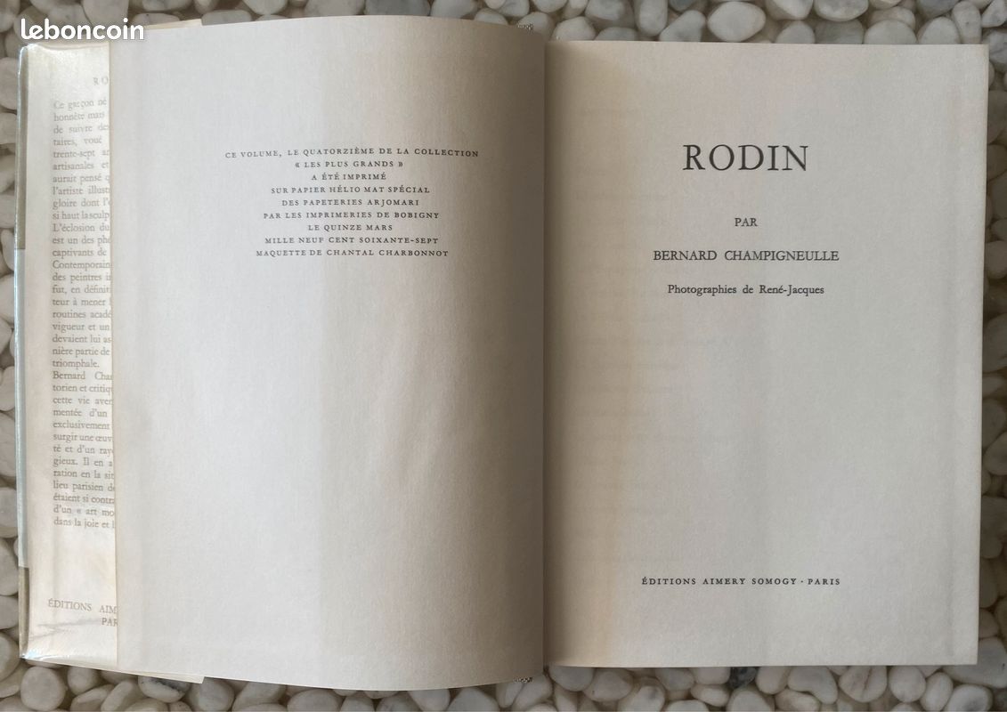 RODIN, B.Champigneulle, Somogy, 1967 (image 2)