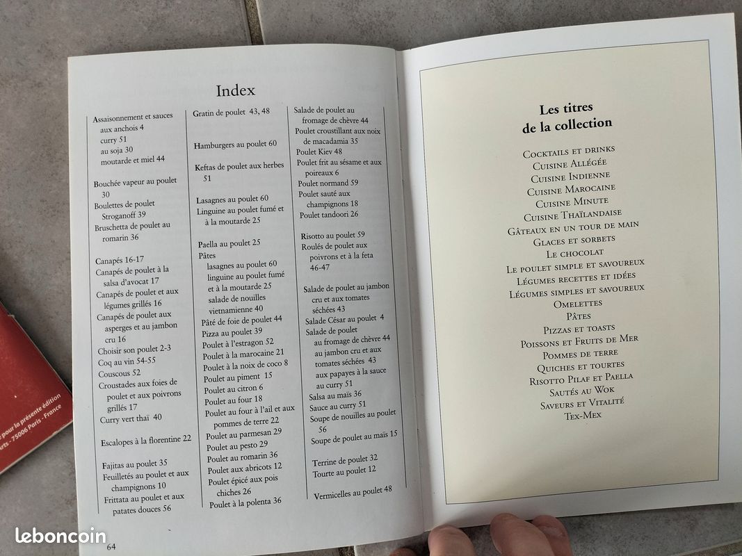 3 livres de recettes de cuisine (image 2)