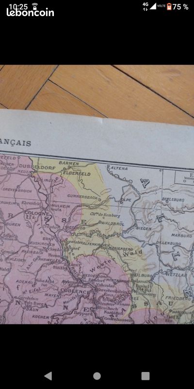 Carte la grande guerre front français planisphère Larousse (image 5)